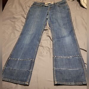 Gap low rise rhinestone